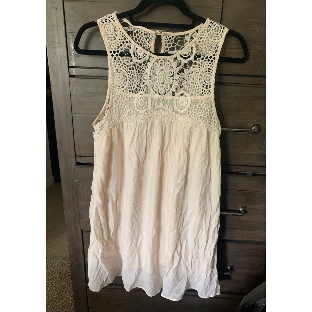 Poetry / Cream Dress /Size M